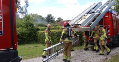 Brand in tuinhuis volkstuinvereniging Waterland